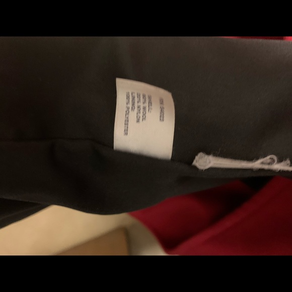 Red Gap Pea Coat - Picture 2 of 3